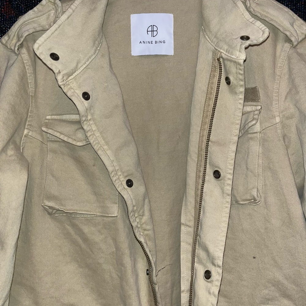 Anine Bing Men's Tan Jacket